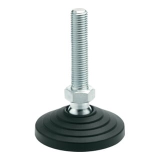Kunststoff-Gelenkfuß GN 344 d1 80 mm,d2 M 16mm l1 138mm l3 24mm GANTER