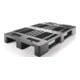 Kunststoffpalette L1200xB800xH150mm 3Kufen durchbrochen m.Rand HD-PE CRAEMER-1