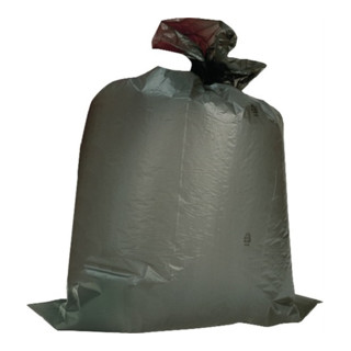 Kunststoffsack 120l 100µm grau 700x1100mm flachl. 150St./VE