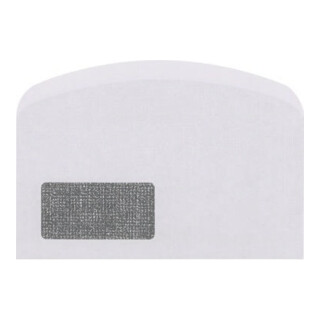 Kuvertierhülle Lettersafe 9212 114x229mm nk mF ws 1.000 St./Pack.