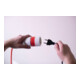 Kwaliteits plastic verlengkabel met draaischakelaar en textielmantel 5m H05VV-F 3G1.5 rood/wit/zwart-4