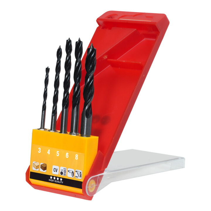 kwb Holzbohrer E6.3 Kass 3-8 5-tlg