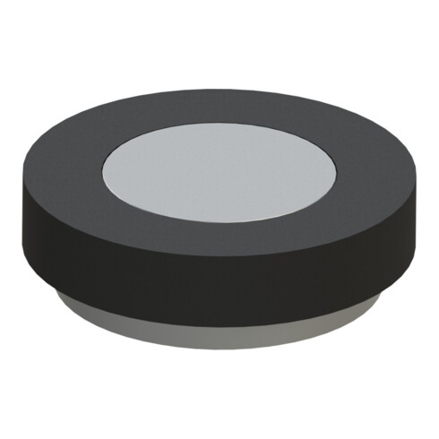 KWS 2099 Butée de porte, Ø52x15 mm, à coller ou visser