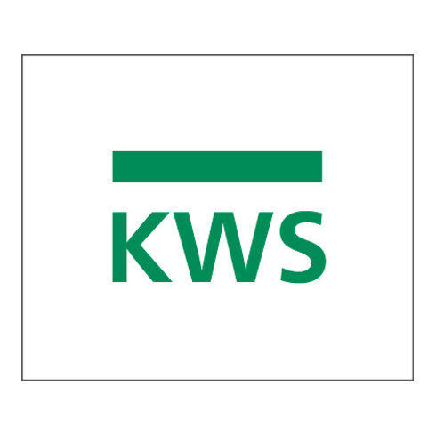 KWS Türfeststeller 1013 mit manueller Rastung silberf. einbrennlack