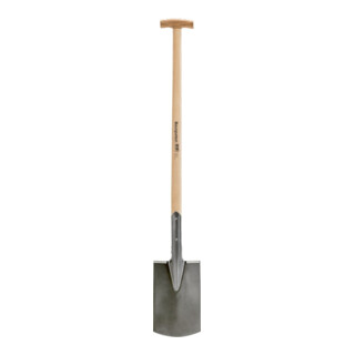 Löffert Pelles de chantier avec manche en T, dimension de la lame 280 x 170 mm