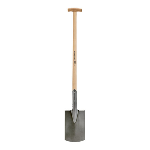 Löffert Pelles de chantier avec manche en T, dimension de la lame 280 x 170 mm