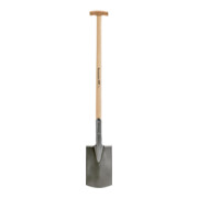 Löffert Pelles de chantier avec manche en T, dimension de la lame 280 x 170 mm