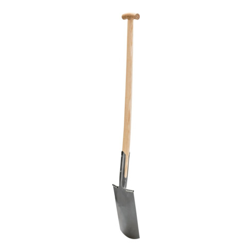 Löffert Pelles de chantier avec manche en T, dimension de la lame 280 x 170 mm
