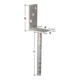 L-Pfostenträger ETA-10/0210 80x100x200x60mm TZN GAH-1