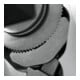 La clé à cliquet en acier 6,3 mm (1/4") Mini-QR à dents fines RSW.80 ° L.90 mm