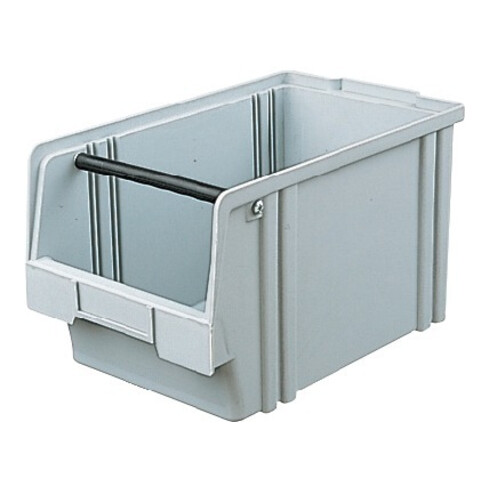 LA-KA-PE Bac de stockage visible LK 1A rouge 500/450x300x230 mm