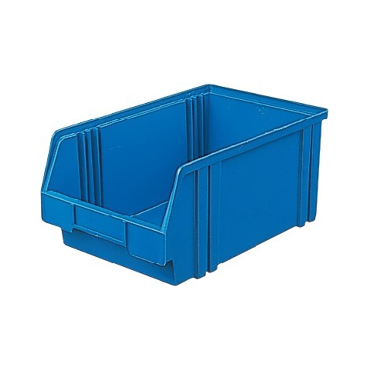 LA-KA-PE Bac de stockage visible LK 1B bleu 500/450x300x200 mm