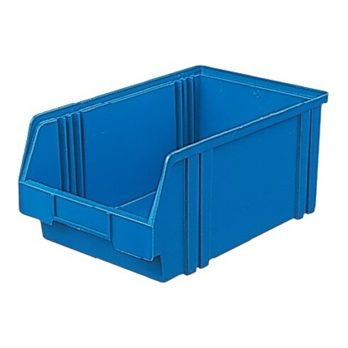 LA-KA-PE Bac de stockage visible LK 1B bleu 500/450x300x200 mm