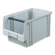 LA-KA-PE Bac de stockage visible LK 1B rouge 500/450x300x200 mm