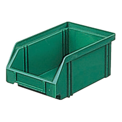 LA-KA-PE Bac de stockage visible LK 1C vert 500/450x300x145 mm