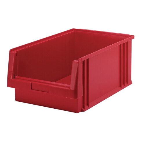LA-KA-PE Bac de stockage visible PLK 1 L315xP500xH200 mm rouge