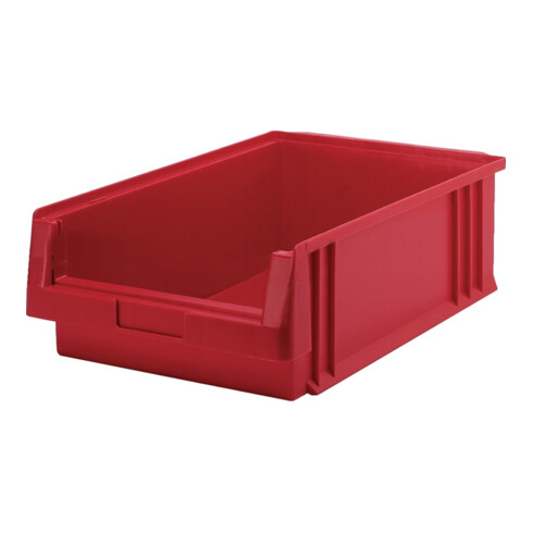 LA-KA-PE Bac de stockage visible PLK 5 L102xP89xH50 mm rouge