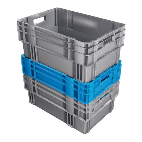 LA-KA-PE Bac empilable rotatif DTK 600x400x320 mm vert
