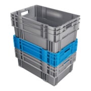 LA-KA-PE Bac empilable rotatif DTK 600x400x320 mm vert