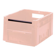 LA-KA-PE Barre de portage plastique pour bac de rangement visible B400 mm, 10 pcs