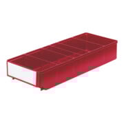 LA-KA-PE Caisson d'étagère L186xP500xH83 mm rouge