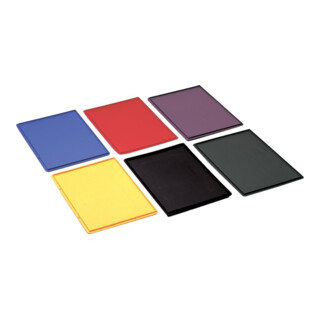 LA-KA-PE Couvercle de support bleu pour bac de rangement B600xP400 mm, 4 pcs.