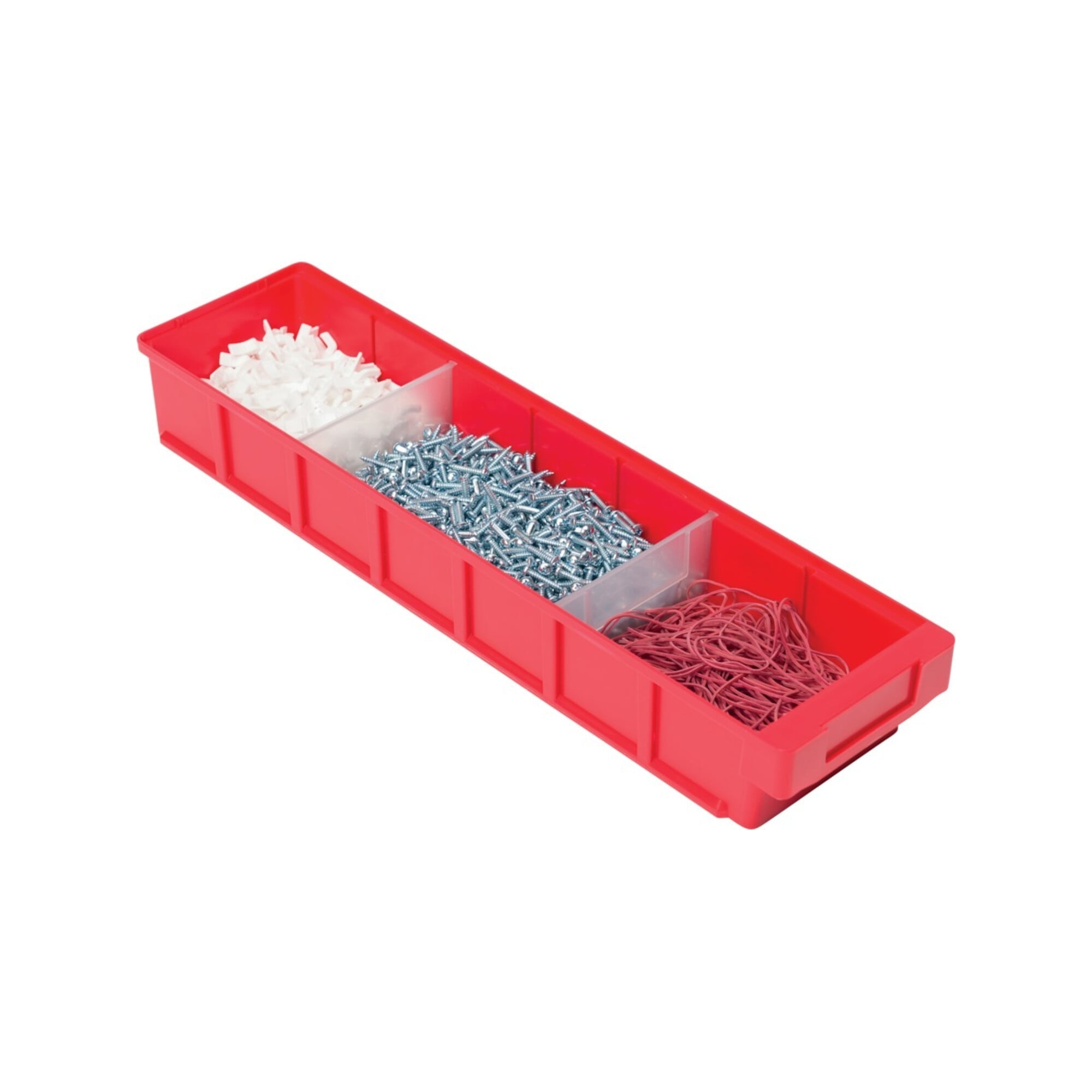 LA-KA-PE Kleinteilebox VKB B152xT600xH83 mm rot