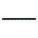 LA-KA-PE Plinthe murale pour bac de stockage PLK 3-5 L 1000 mm noir 2 pcs-1