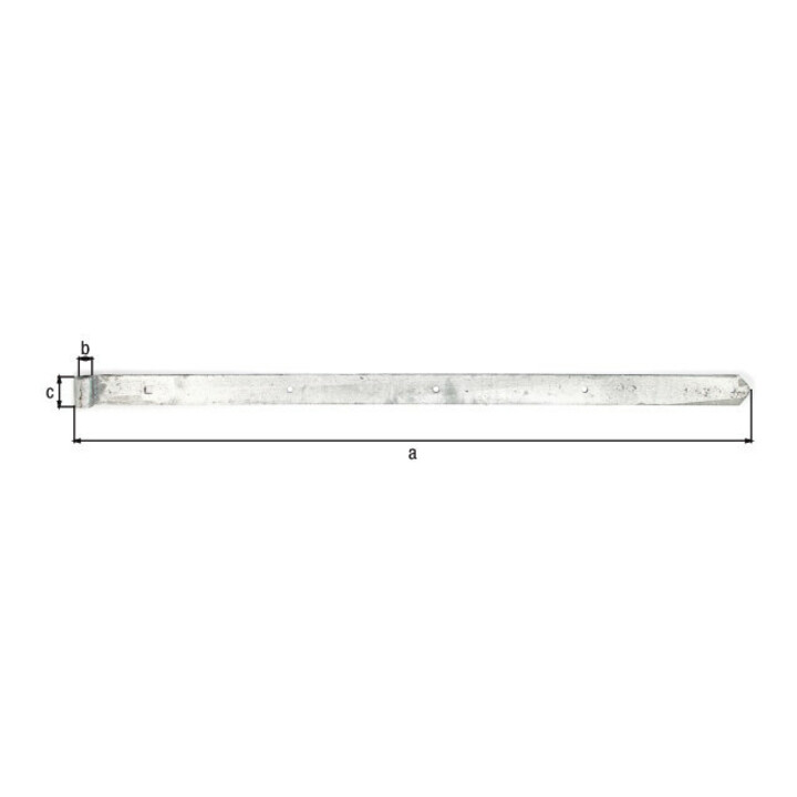 Ladenband B.45mm L.1000x45mm S.5mm D.16mm STA TZN rd GAH