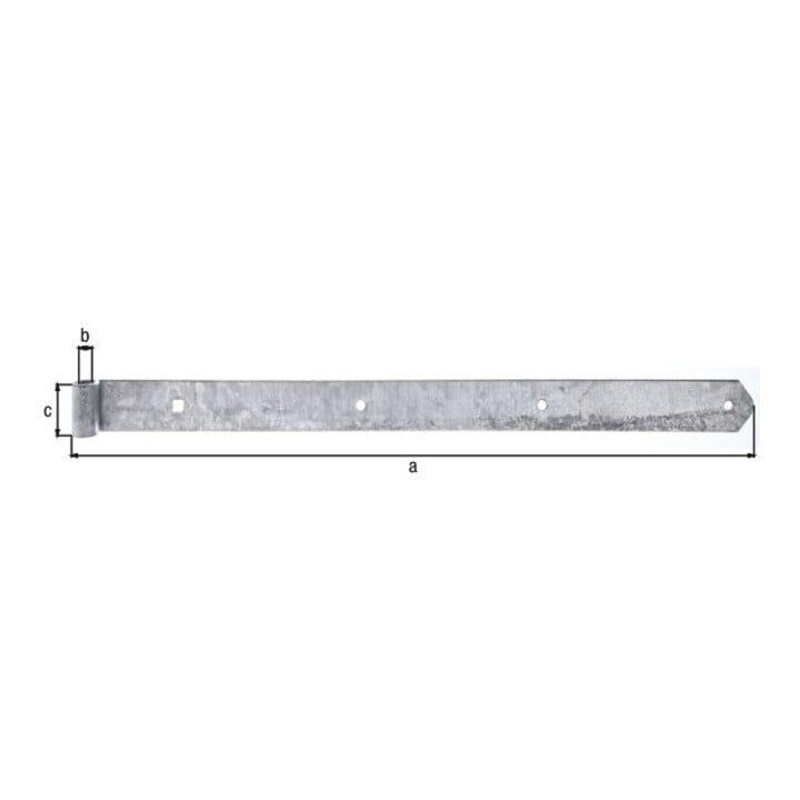 Ladenband B.45mm L.700x45mm S.5mm D.16mm STA TZN rd GAH