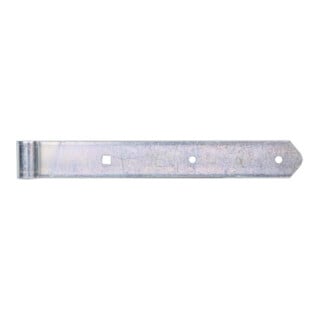 Ladenband L.300x13x40mm S.5mm STA galv.verz.d.pass.D.13mm rd GAH