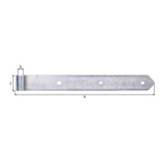 Ladenband L.300x13x40mm S.5mm STA galv.verz.d.pass.D.13mm rd GAH-4