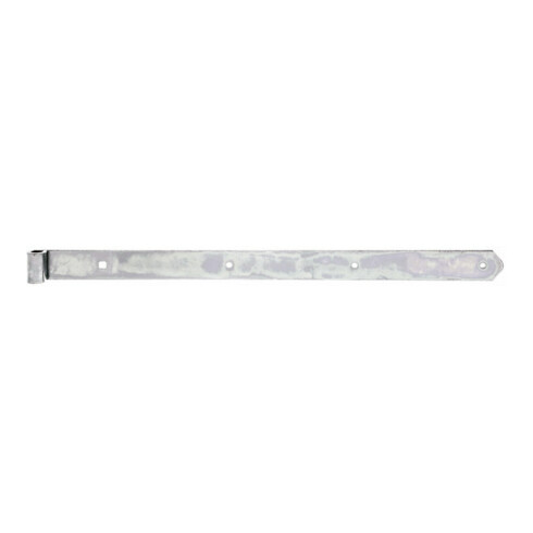 Ladenband L.600x13x40mm S.5mm STA galv.verz.d.pass.D.13mm rd GAH