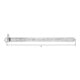 Ladenband L.600x13x40mm S.5mm STA galv.verz.d.pass.D.13mm rd GAH