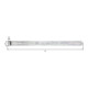 Ladenband L.600x13x40mm S.5mm STA galv.verz.d.pass.D.13mm rd GAH-3