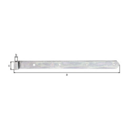 Ladenband S.5mm D.13mm STA galv.gelb verz.rd GAH