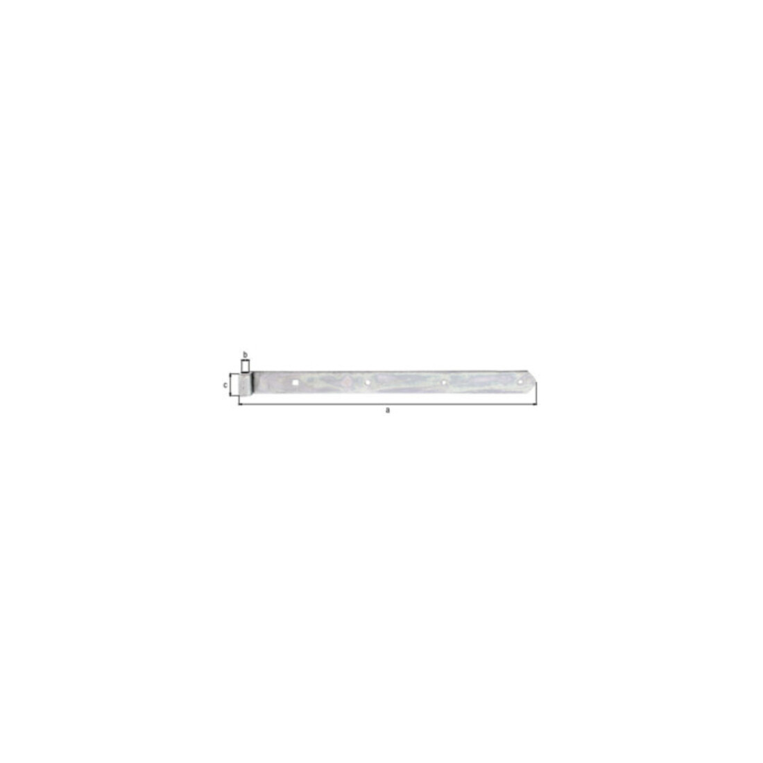 Ladenband S.5mm D.13mm STA galv.gelb verz.rd GAH