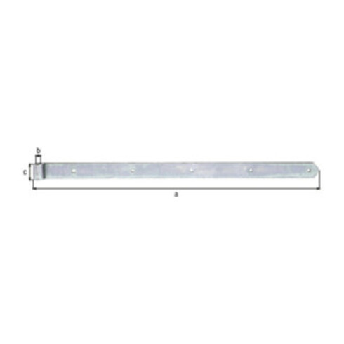 Ladenband S.5mm D.13mm STA galv.gelb verz.rd GAH
