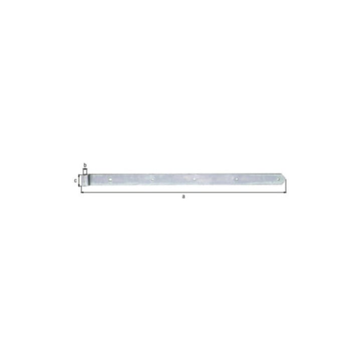 Ladenband S.5mm D.13mm STA galv.gelb verz.rd GAH