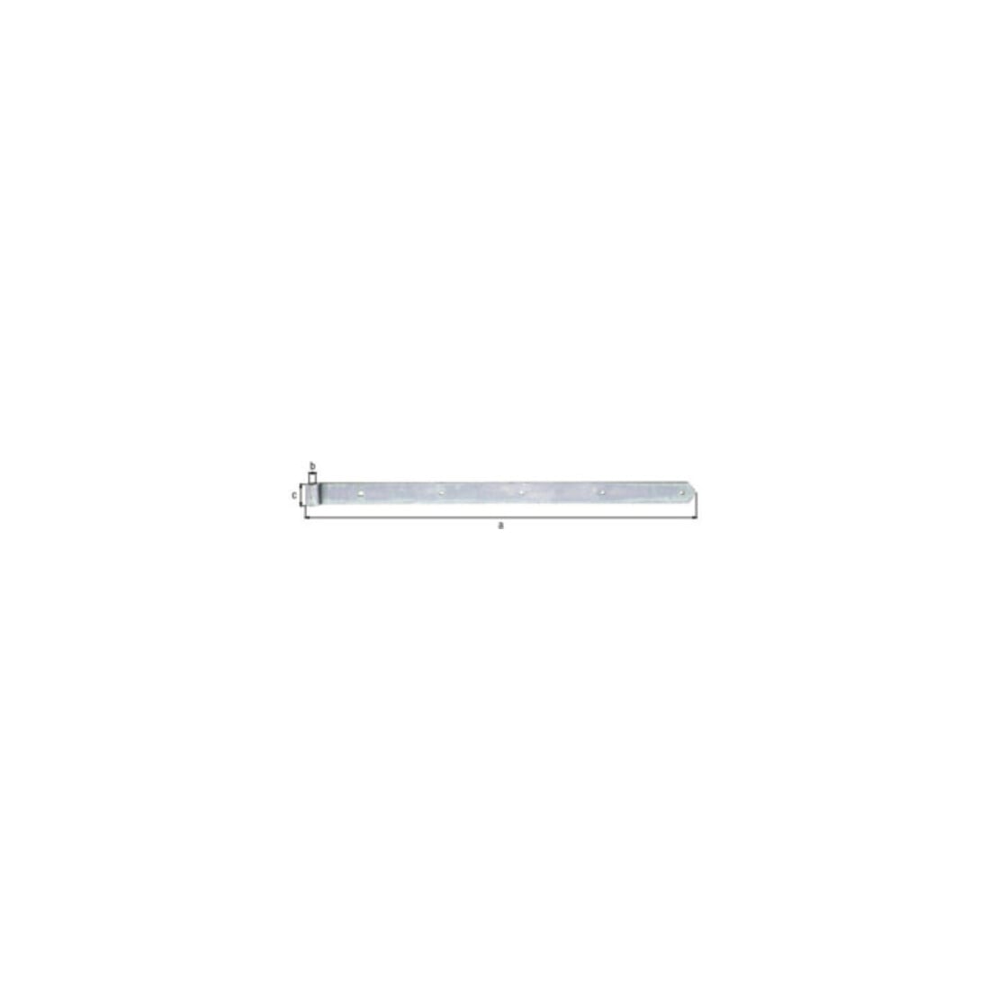 Ladenband S.5mm D.13mm STA galv.gelb verz.rd GAH