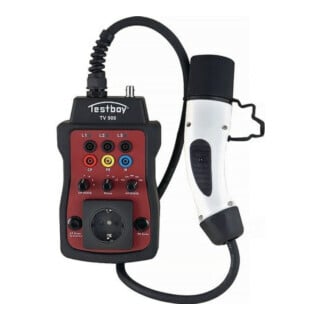 Ladesäulenprüfadapter TV 900 f.Typ-2 Ladesäulen L215xB120xH60mm TESTBOY