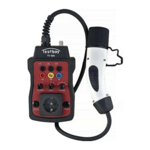 Ladesäulenprüfadapter TV 900 f.Typ-2 Ladesäulen L215xB120xH60mm TESTBOY