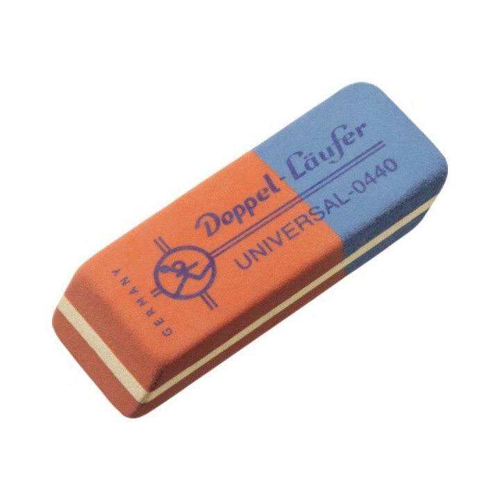 LÄUFER Doppelradierer Universal 04400 f. Blei- Farbkopierst.+Tinte