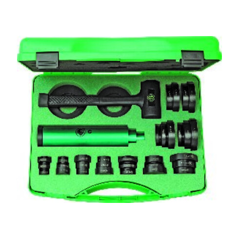Lagereinbauwerkzeugsatz 71-L f.Bohrungs-D.10-50mm L-Boxx KUKKO
