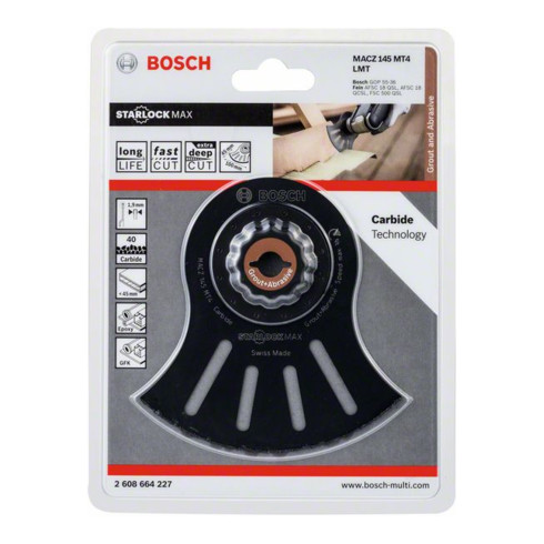 Bosch Lama per sega a segmenti MACZ 145 MT4 145mm