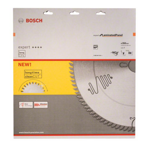Bosch Lama circolare per sega Expert for Laminated Panel, 350x30x3,5mm 108