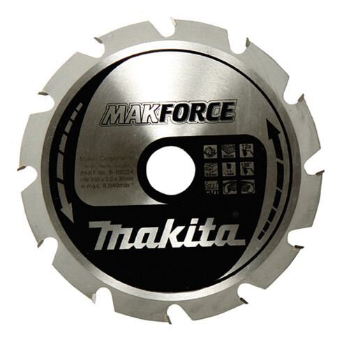 Makita Lama per sega MAKFORCE 150x20x24Z