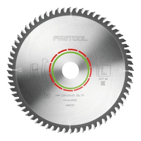 Festool Lama speciale per sega 225x2,6x30 TF64
