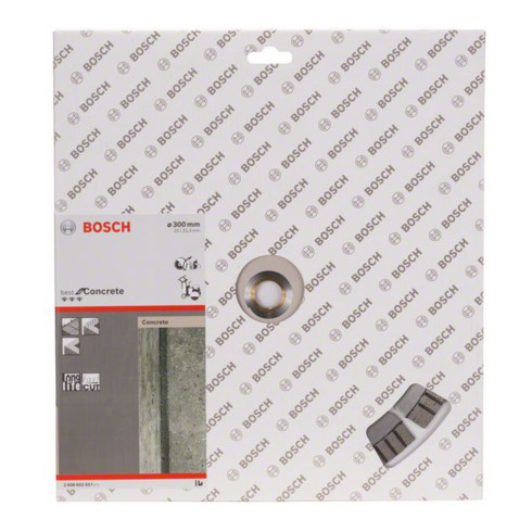 Bosch Disco da taglio diamantato Best for Concrete, 20,00/25,40