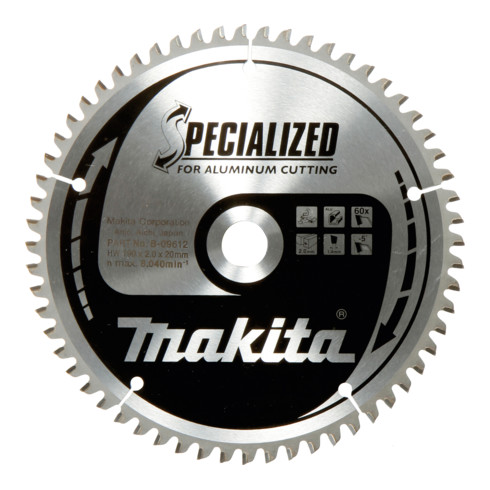 Makita Lama per sega circolare SPECIALIZED 260x30x80Z (B-33320)